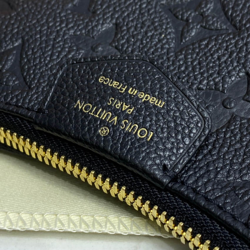 Louis Vuitton Monogram Empreinte Easy Pouch en Strap M80349 Negro-11