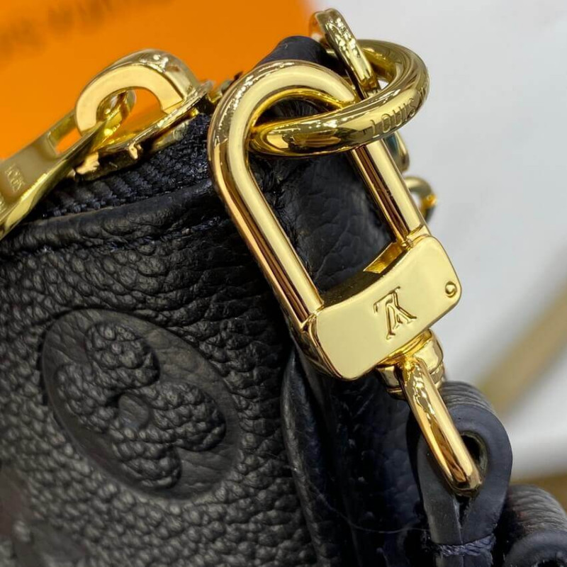 Louis Vuitton Monogram Empreinte Easy Pouch en Strap M80349 Negro-13