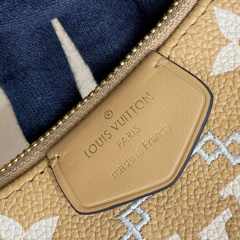 Louis Vuitton Monogram Empreinte Easy Pouch en Strap M81137 Arizona Beige-13
