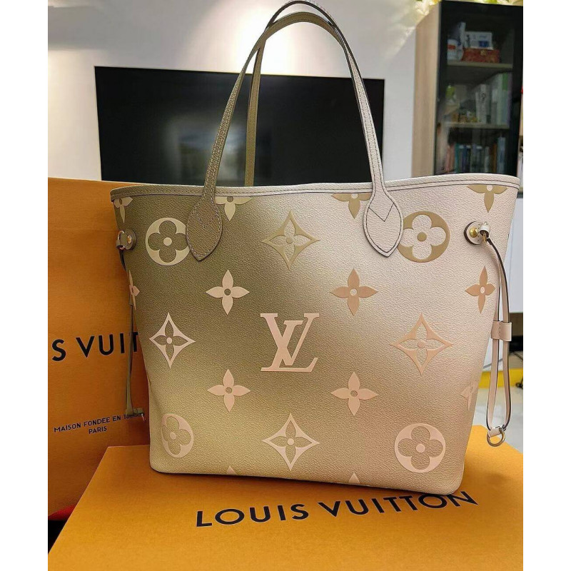 Louis Vuitton Huyfull MM M59859 Sunset Kaki-2