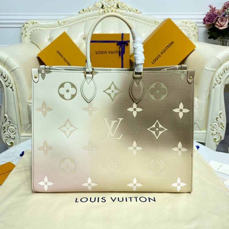 Louis Vuitton Onthego GM M46076 Sunset Kaki-1