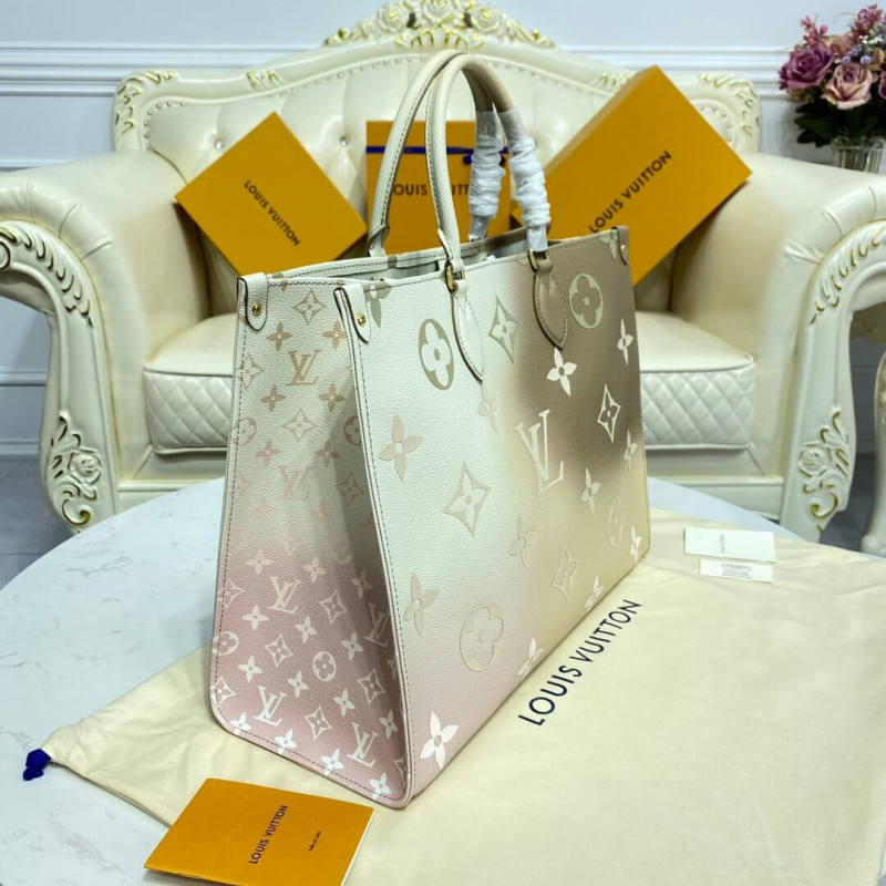 Louis Vuitton Onthego GM M46076 Sunset Kaki-2