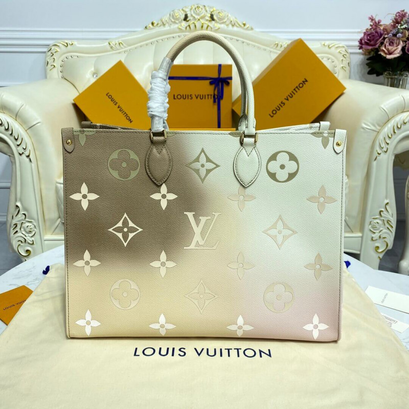 Louis Vuitton Onthego GM M46076 Sunset Kaki-3