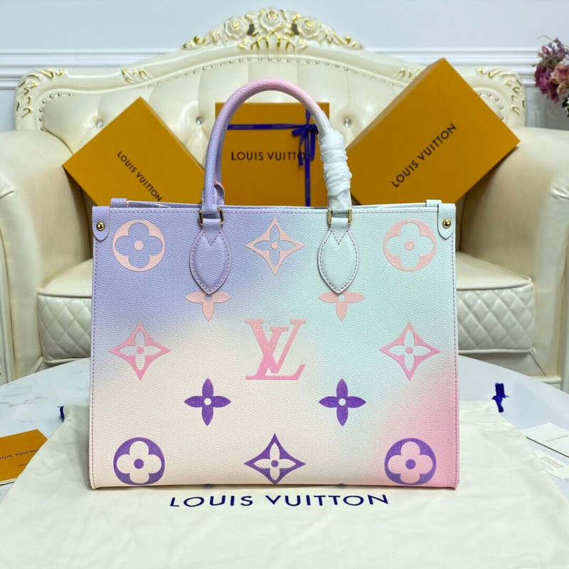 Louis Vuitton Onthego MM M20510 Sunrise Pastel-1