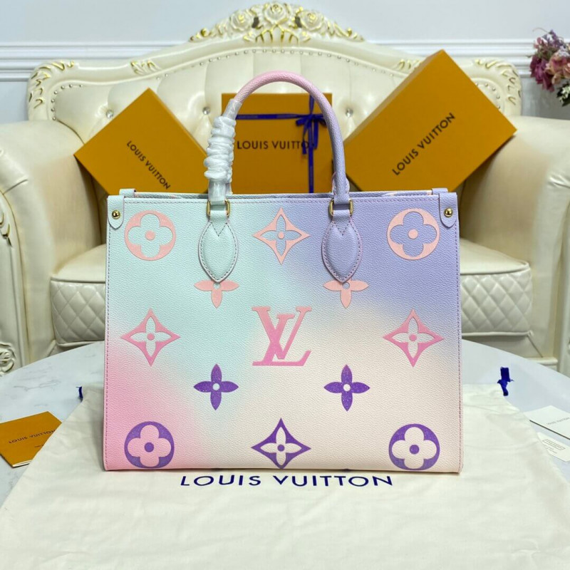 Louis Vuitton Onthego MM M20510 Sunrise Pastel-3