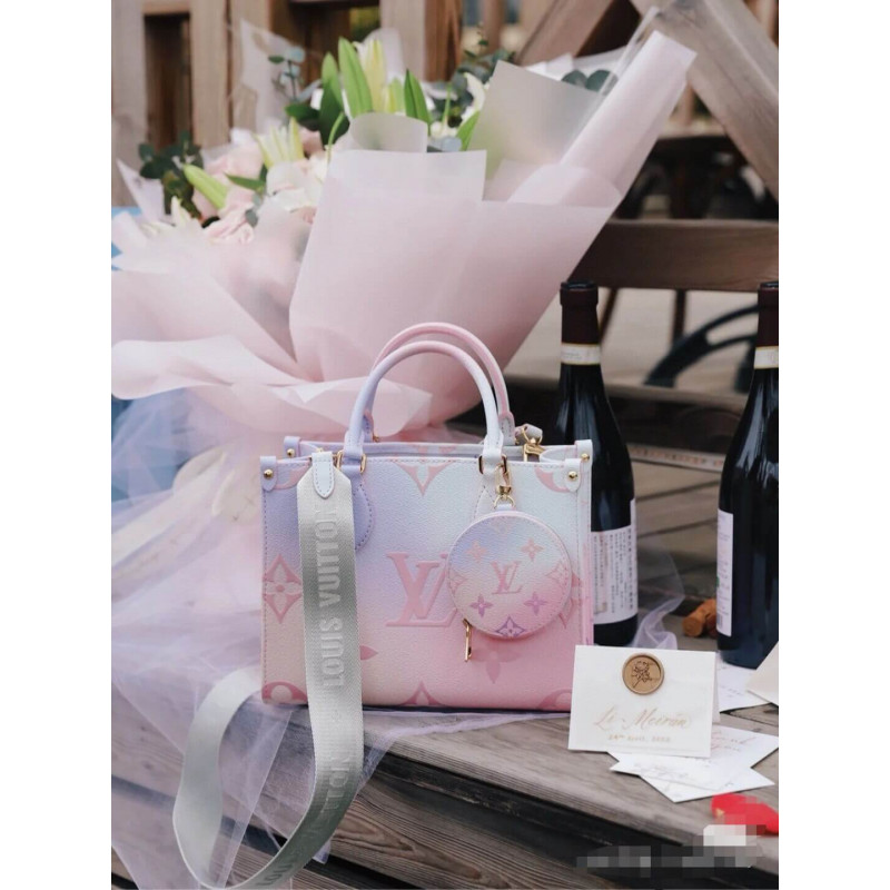 Louis Vuitton Onthego PM M59856 Sunrise Pastel-4