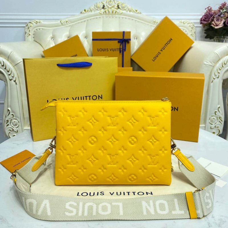 Louis Vuitton Coussin PM Bolsa M20378 Amarillo-7