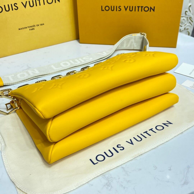 Louis Vuitton Coussin PM Bolsa M20378 Amarillo-8