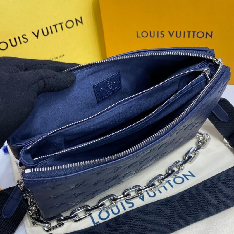 Louis Vuitton Coussin PM M20379 azul marino-12