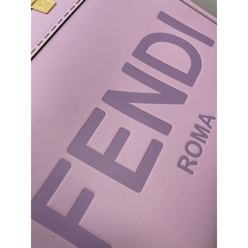 Fendi Medium Sunshine Shopper 8BH386 Purple-6