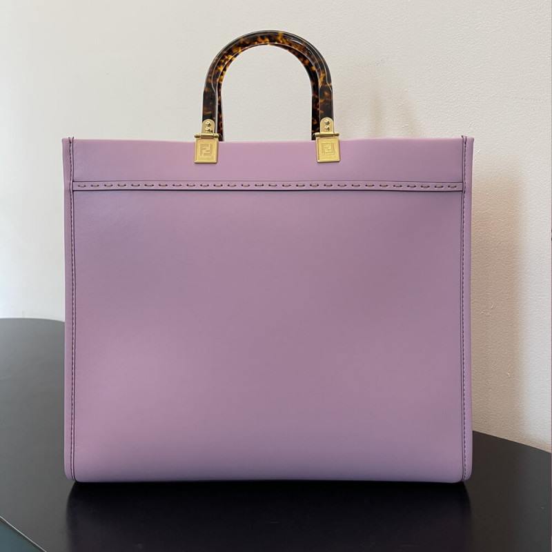 Fendi Medium Sunshine Shopper 8BH386 Purple-11