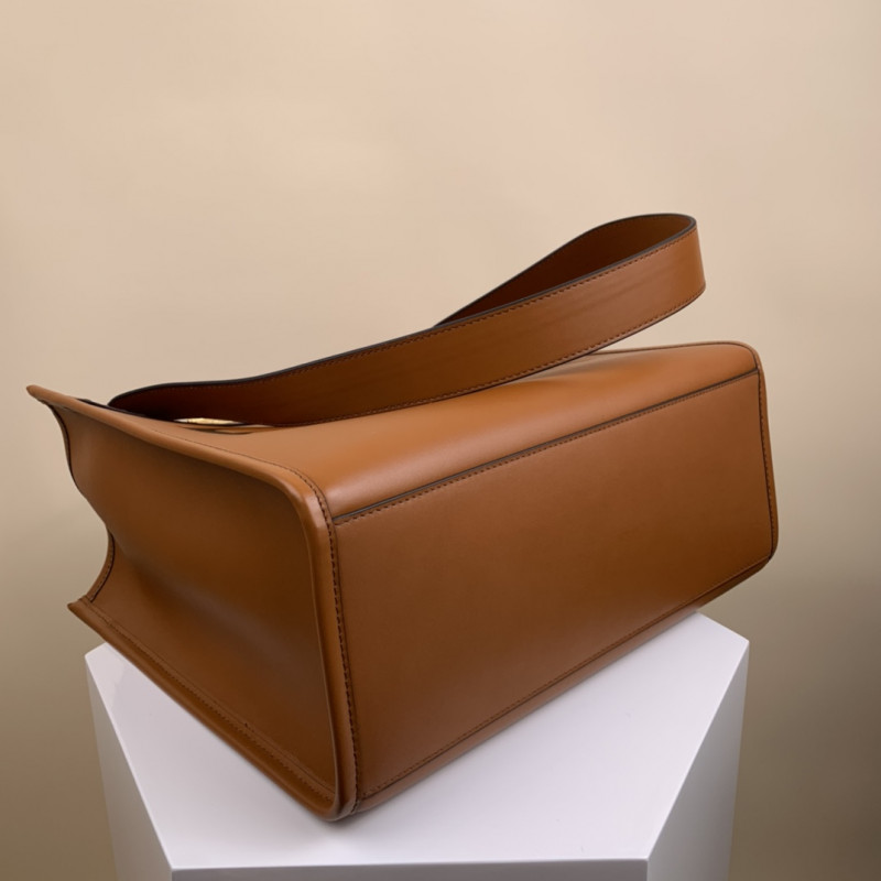 Fendi Medium Sunshine Shopper 8BH386 Brown-9