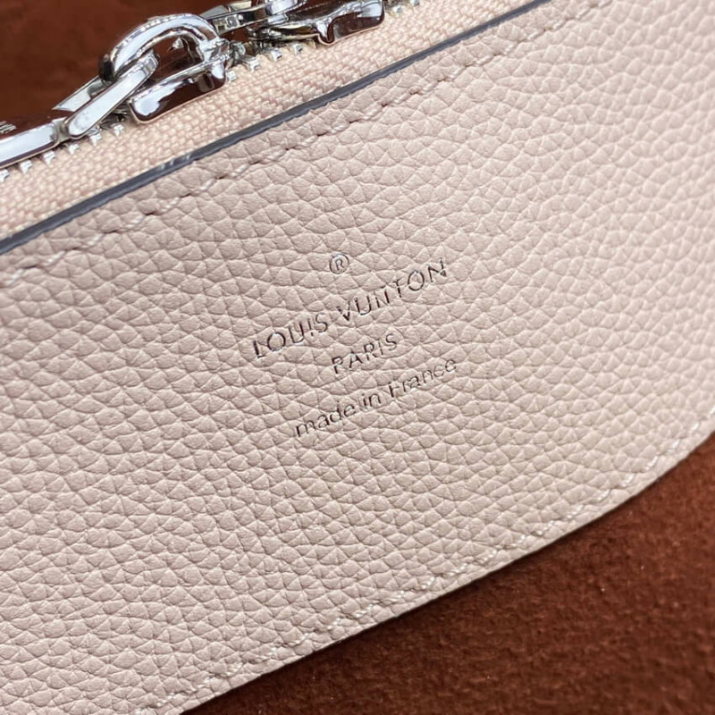 Louis Vuitton Mahina Becerro de cuero Bella Tote M59203 Crema-16