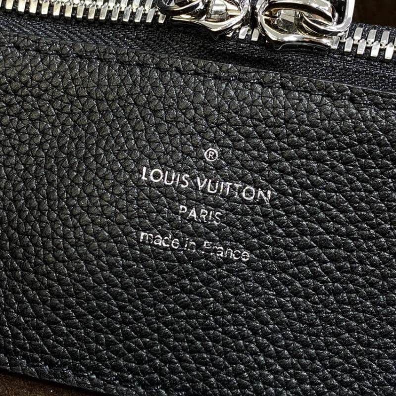 Louis Vuitton Mahina Becerro de cuero Bella Tote M59200 Negro-16