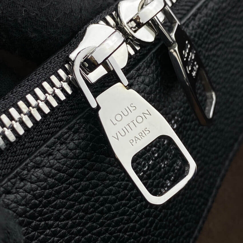 Louis Vuitton Mahina Becerro de cuero Bella Tote M59200 Negro-19