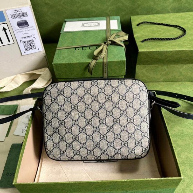 Gucci Horsebit 1955 Bolsa pequeña en azul 645454-2
