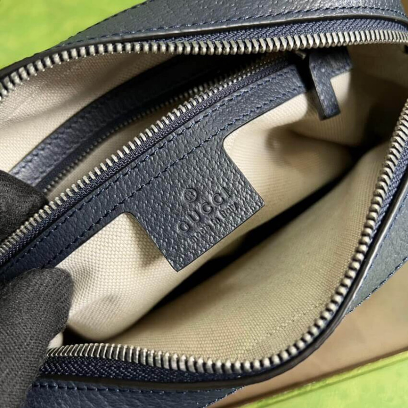 Gucci Horsebit 1955 Bolsa pequeña en azul 645454-8