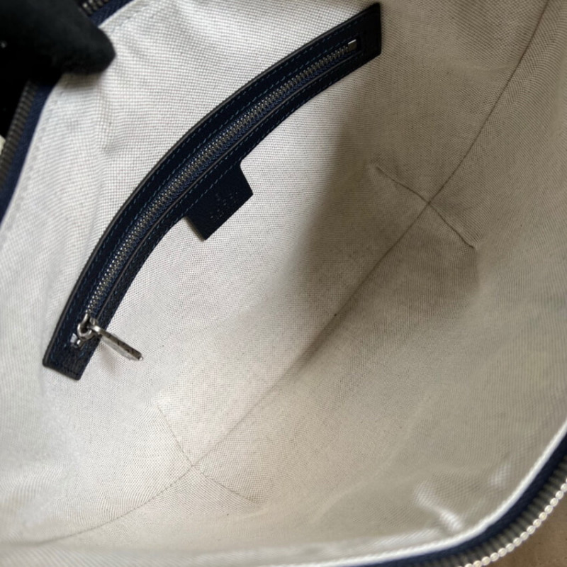 Gucci Ofidia GG Bolso de hombro pequeño 598125 en azul-7