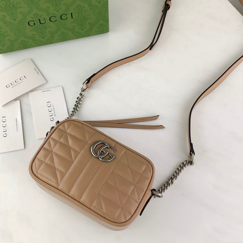 Gucci GG Marmont Mini Shoulder Bolsa 634936-7