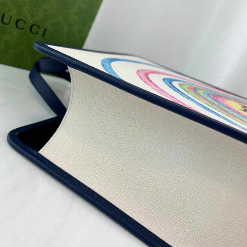 Gucci Tote Bolsa Cat Print 605614-6