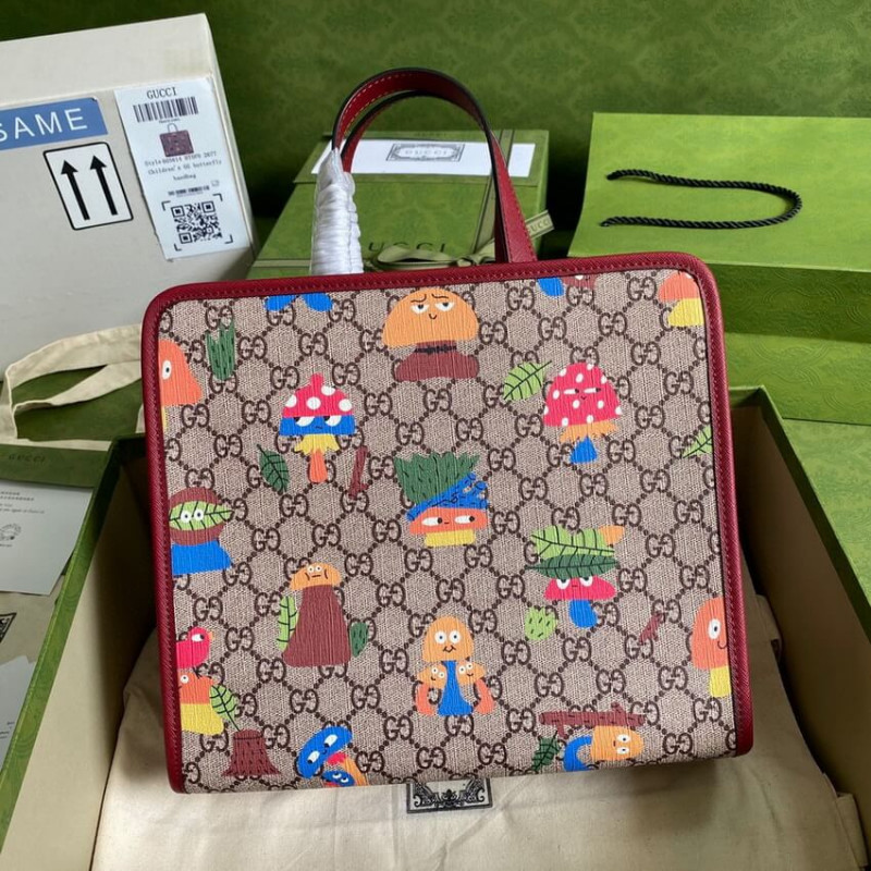 Bolsa Gucci Woodland Tote 687827-1