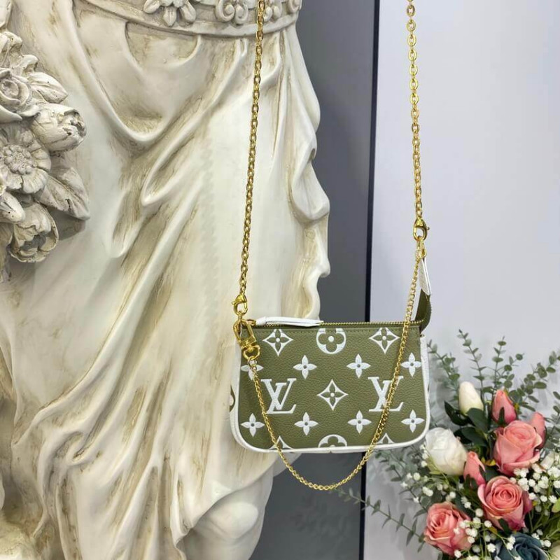 Louis Vuitton Monogram Empreinte Leather Mini Pochette AccessOires M81284-2