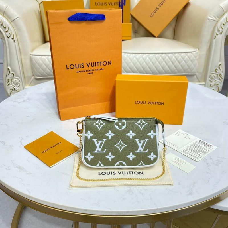 Louis Vuitton Monogram Empreinte Leather Mini Pochette AccessOires M81284-4