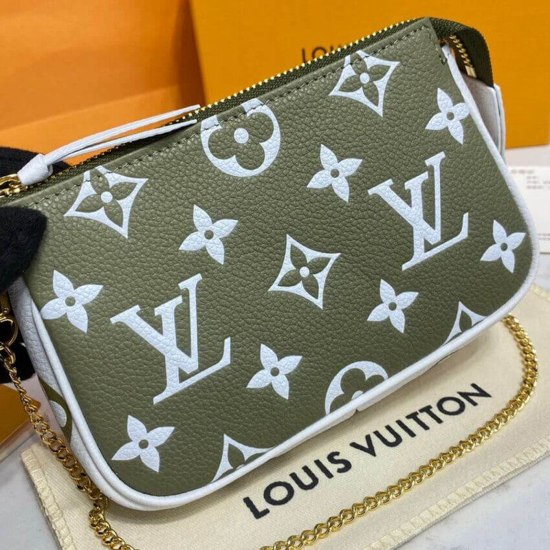 Louis Vuitton Monogram Empreinte Leather Mini Pochette AccessOires M81284-8
