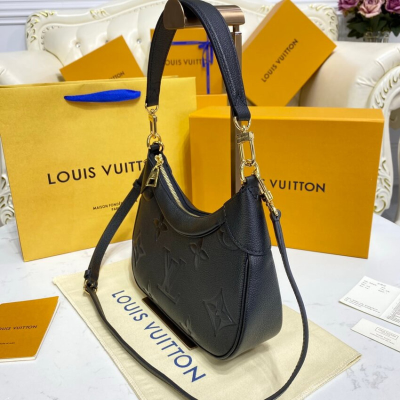Louis Vuitton Monogram Empreinte Leather Bolsaatelle M46002 Negro-4