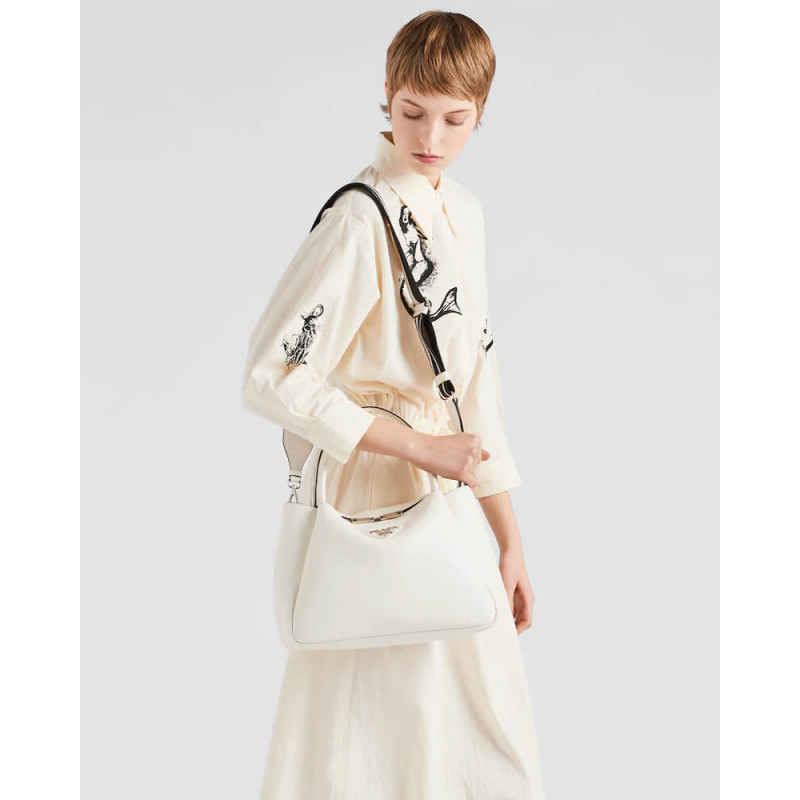 Bolso de cuero grande Prada 1BC170-2