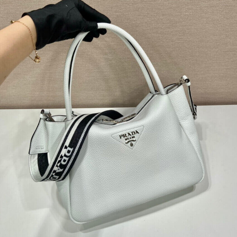 Bolso de cuero grande Prada 1BC170-4