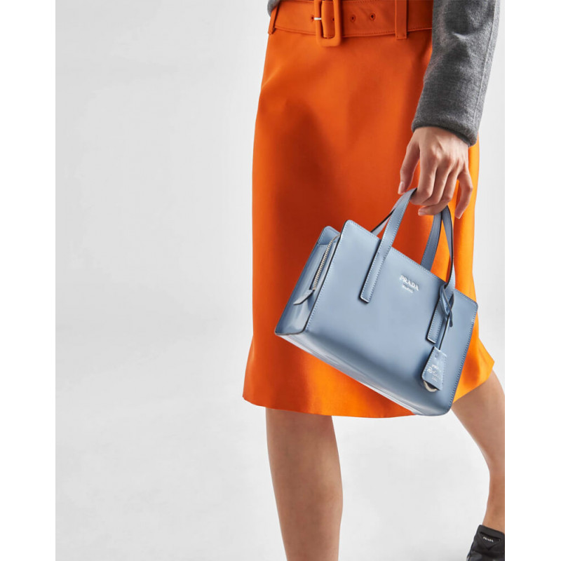 Prada reedición 1995 Mini bolso de cuero cepillado 1BA357-2