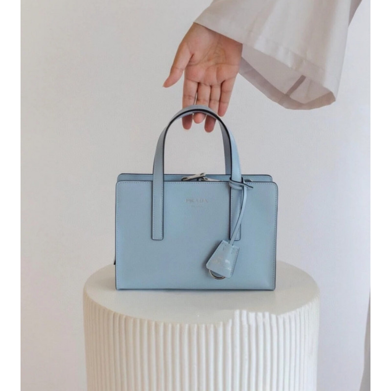 Prada reedición 1995 Mini bolso de cuero cepillado 1BA357-4
