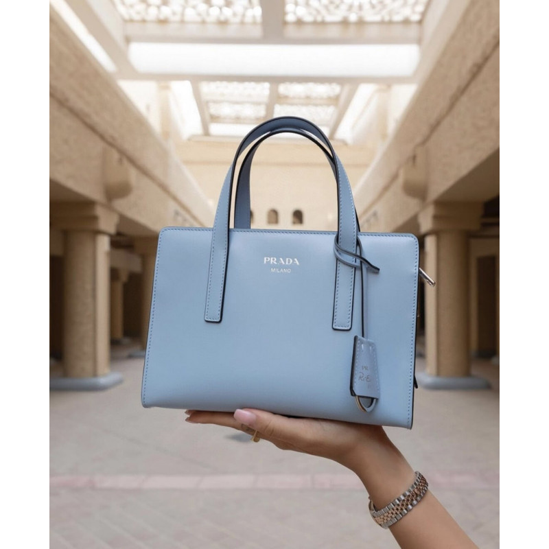 Prada reedición 1995 Mini bolso de cuero cepillado 1BA357-6