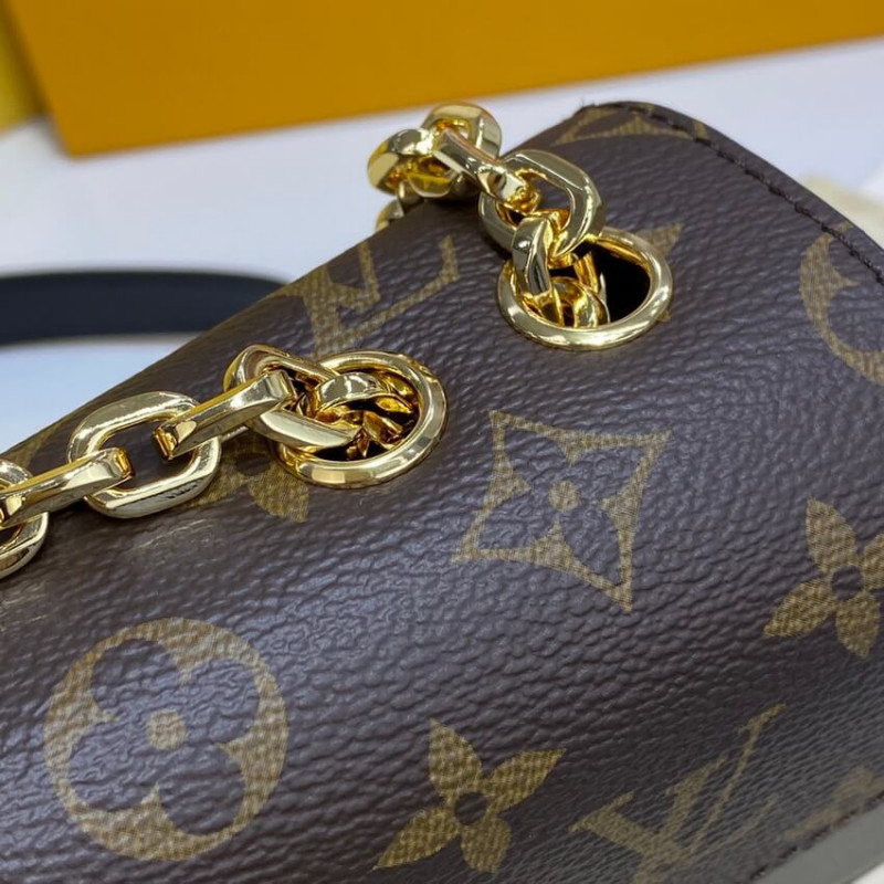Louis Vuitton Monogram Leather Marceau debe bolsa M46126 M46127-11