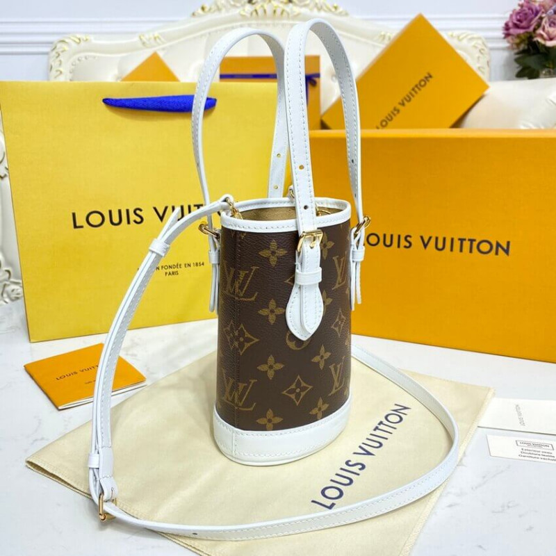Louis Vuitton Monogram Nano Bucket Bolsa M81489-9