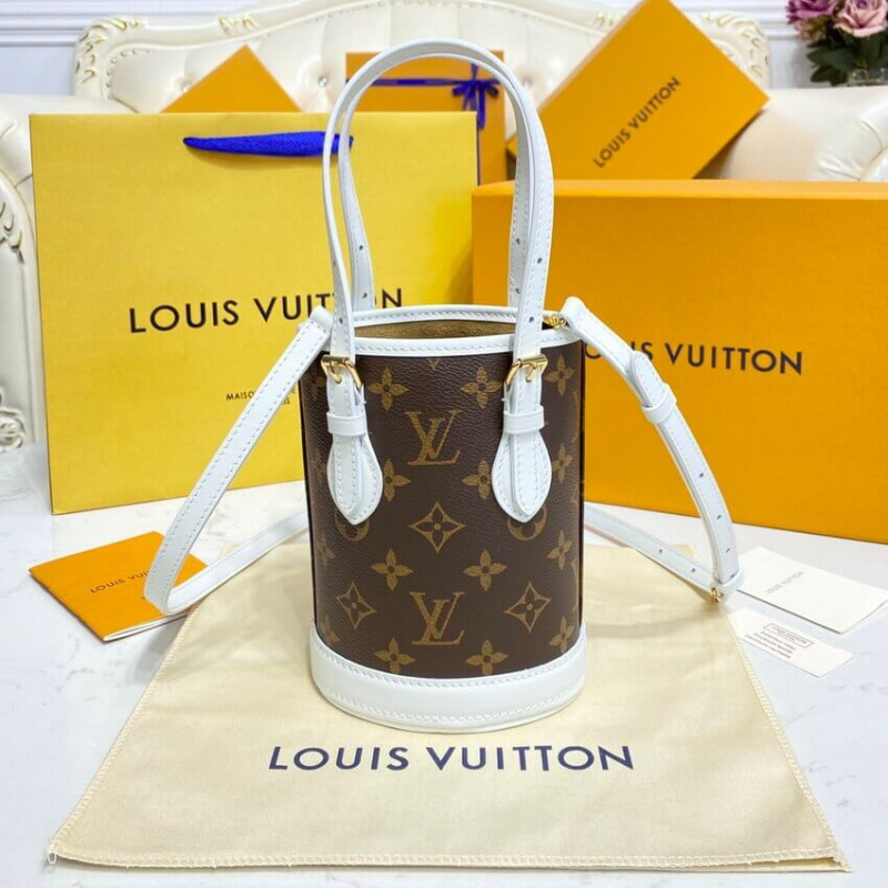 Louis Vuitton Monogram Nano Bucket Bolsa M81489-10
