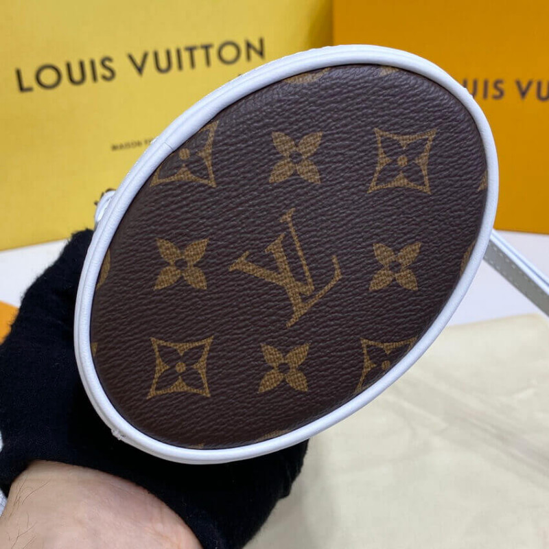 Louis Vuitton Monogram Nano Bucket Bolsa M81489-12
