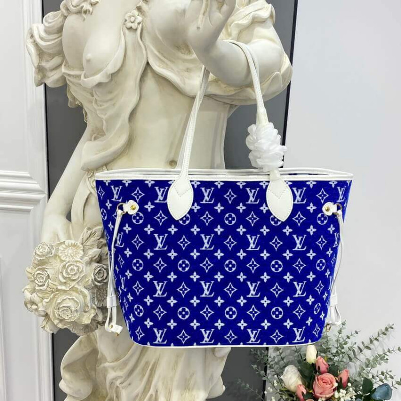 Louis Vuitton Monogram Jacquard Velvet Neverfull MM M46220-1