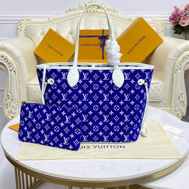 Louis Vuitton Monogram Jacquard Velvet Neverfull MM M46220-2