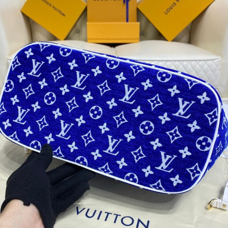 Louis Vuitton Monogram Jacquard Velvet Neverfull MM M46220-5