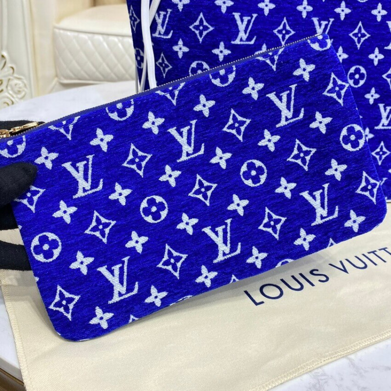 Louis Vuitton Monogram Jacquard Velvet Neverfull MM M46220-6