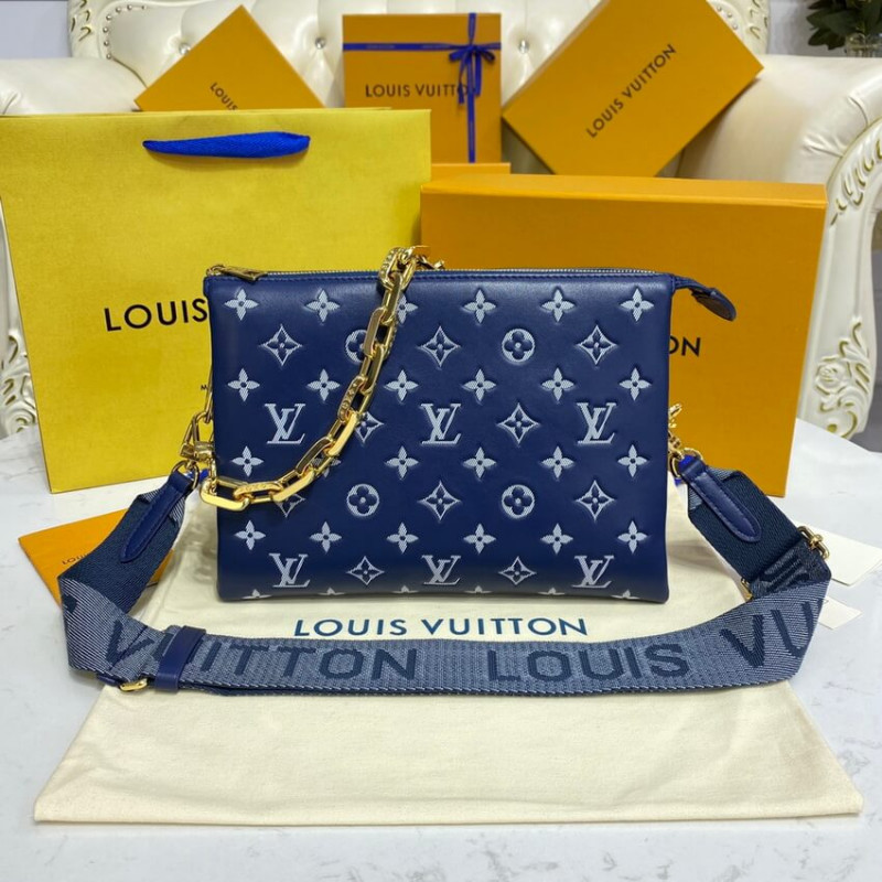 Louis Vuitton Coussin PM M59392 Navy Blue-3