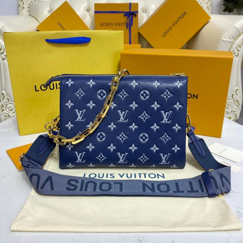 Louis Vuitton Coussin PM M59392 Navy Blue-5