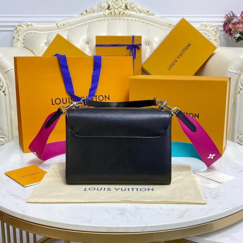 Louis Vuitton Epi Leather Twist MM M59416 Negro-6