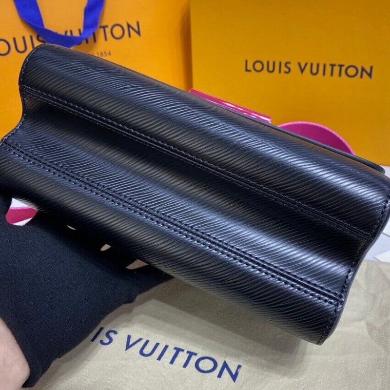 Louis Vuitton Epi Leather Twist MM M59416 Negro-7