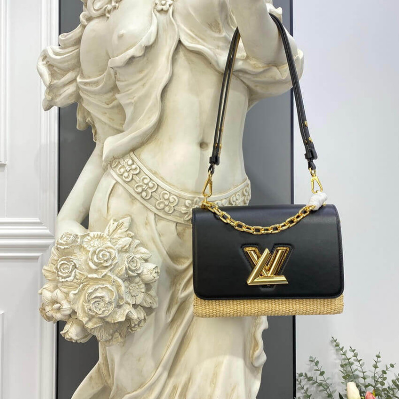 Louis Vuitton Twist MM M57647 Negro-1