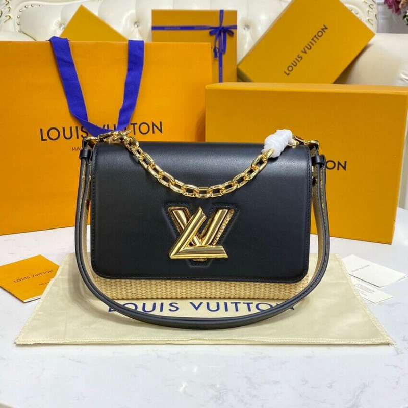 Louis Vuitton Twist MM M57647 Negro-2