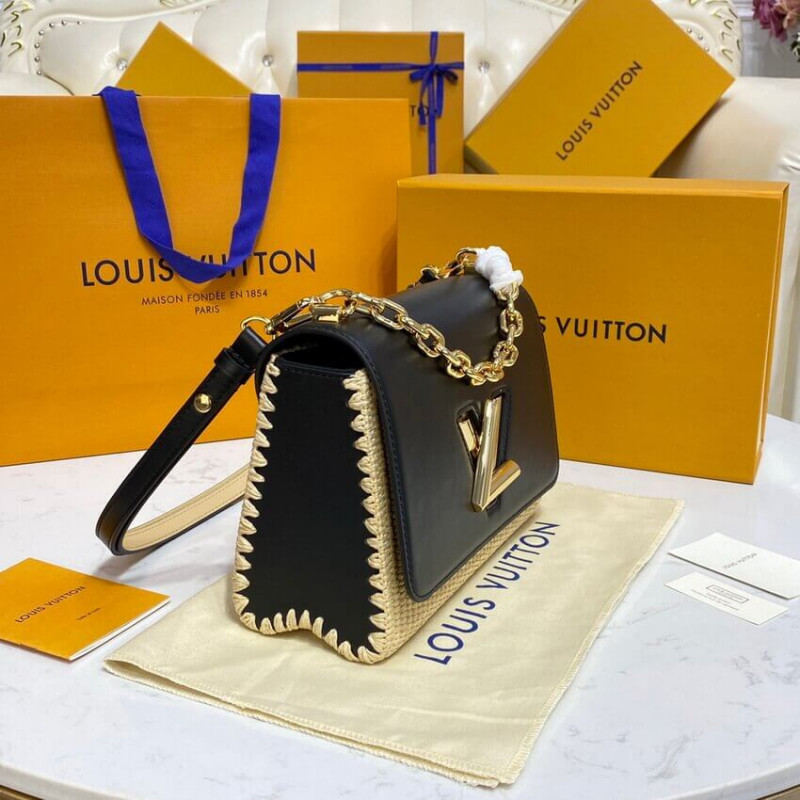 Louis Vuitton Twist MM M57647 Negro-3