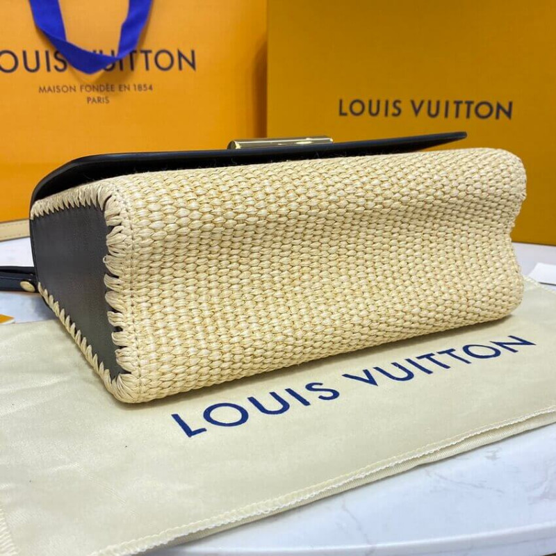 Louis Vuitton Twist MM M57647 Negro-5